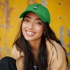 image:imageDALIX Sushi Roll Embroidered Maki Cotton Dad Hat Baseball Cap Adjustable WomensKelly Green