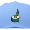 image:imageDALIX Sushi Roll Embroidered Maki Cotton Dad Hat Baseball Cap Adjustable WomensLight Blue