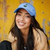 image:imageDALIX Sushi Roll Embroidered Maki Cotton Dad Hat Baseball Cap Adjustable WomensLight Blue