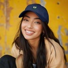 image:imageDALIX Sushi Roll Embroidered Maki Cotton Dad Hat Baseball Cap Adjustable WomensNavy Blue