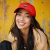 image:imageDALIX Sushi Roll Embroidered Maki Cotton Dad Hat Baseball Cap Adjustable WomensRed