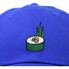 image:imageDALIX Sushi Roll Embroidered Maki Cotton Dad Hat Baseball Cap Adjustable WomensRoyal Blue