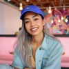 image:imageDALIX Sushi Roll Embroidered Maki Cotton Dad Hat Baseball Cap Adjustable WomensRoyal Blue
