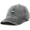image:imageDALIX Sushi Roll Embroidered Maki Cotton Dad Hat Baseball Cap Adjustable WomensWashed Black