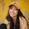 image:imageDALIX Sushi Roll Embroidered Maki Cotton Dad Hat Baseball Cap Adjustable WomensWashed Gold