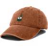 image:imageDALIX Sushi Roll Embroidered Maki Cotton Dad Hat Baseball Cap Adjustable WomensWashed Orange