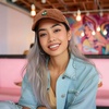 image:imageDALIX Sushi Roll Embroidered Maki Cotton Dad Hat Baseball Cap Adjustable WomensWashed Orange