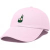 image:imageDALIX Sushi Roll Embroidered Maki Cotton Dad Hat Baseball Cap Adjustable WomensWashed Pink