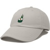 image:imageDALIX Sushi Roll Embroidered Maki Cotton Dad Hat Baseball Cap Adjustable WomensWashed Stone White