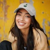 image:imageDALIX Sushi Roll Embroidered Maki Cotton Dad Hat Baseball Cap Adjustable WomensWashed Stone White