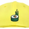 image:imageDALIX Sushi Roll Embroidered Maki Cotton Dad Hat Baseball Cap Adjustable WomensYellow