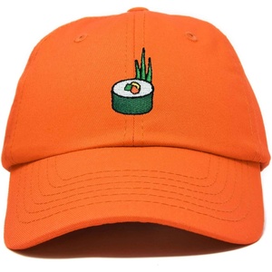 image:imageDALIX Sushi Roll Embroidered Maki Cotton Dad Hat Baseball Cap Adjustable WomensOrange