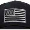 image:imageDALIX American Flag Hat Premium USA Baseball CapBlackGray  Black