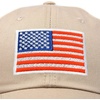 image:imageDALIX American Flag Hat Premium USA Baseball CapRedWhiteBlue  Khaki