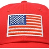 image:imageDALIX American Flag Hat Premium USA Baseball CapRedWhiteBlue  Red