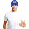 image:imageDALIX American Flag Hat Premium USA Baseball CapRedWhiteBlue  Royal Blue