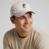 image:imageDALIX Moon Mission USA Flag Embroidered Dad Hat Adjustable Cotton Baseball Cap Americana Hat MensBeige