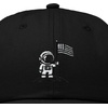 image:imageDALIX Moon Mission USA Flag Embroidered Dad Hat Adjustable Cotton Baseball Cap Americana Hat MensBlack