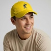 image:imageDALIX Moon Mission USA Flag Embroidered Dad Hat Adjustable Cotton Baseball Cap Americana Hat MensGold