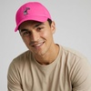 image:imageDALIX Moon Mission USA Flag Embroidered Dad Hat Adjustable Cotton Baseball Cap Americana Hat MensHot Pink