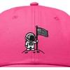 image:imageDALIX Moon Mission USA Flag Embroidered Dad Hat Adjustable Cotton Baseball Cap Americana Hat MensHot Pink