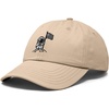 image:imageDALIX Moon Mission USA Flag Embroidered Dad Hat Adjustable Cotton Baseball Cap Americana Hat MensKhaki