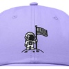 image:imageDALIX Moon Mission USA Flag Embroidered Dad Hat Adjustable Cotton Baseball Cap Americana Hat MensLavender