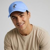 image:imageDALIX Moon Mission USA Flag Embroidered Dad Hat Adjustable Cotton Baseball Cap Americana Hat MensLight Blue