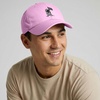 image:imageDALIX Moon Mission USA Flag Embroidered Dad Hat Adjustable Cotton Baseball Cap Americana Hat MensLight Pink