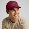 image:imageDALIX Moon Mission USA Flag Embroidered Dad Hat Adjustable Cotton Baseball Cap Americana Hat MensMaroon