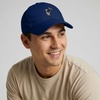image:imageDALIX Moon Mission USA Flag Embroidered Dad Hat Adjustable Cotton Baseball Cap Americana Hat MensNavy Blue
