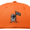 image:imageDALIX Moon Mission USA Flag Embroidered Dad Hat Adjustable Cotton Baseball Cap Americana Hat MensOrange