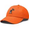 image:imageDALIX Moon Mission USA Flag Embroidered Dad Hat Adjustable Cotton Baseball Cap Americana Hat MensOrange