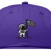 image:imageDALIX Moon Mission USA Flag Embroidered Dad Hat Adjustable Cotton Baseball Cap Americana Hat MensPurple