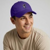 image:imageDALIX Moon Mission USA Flag Embroidered Dad Hat Adjustable Cotton Baseball Cap Americana Hat MensPurple