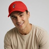 image:imageDALIX Moon Mission USA Flag Embroidered Dad Hat Adjustable Cotton Baseball Cap Americana Hat MensRed