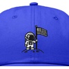 image:imageDALIX Moon Mission USA Flag Embroidered Dad Hat Adjustable Cotton Baseball Cap Americana Hat MensRoyal Blue