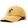 image:imageDALIX Moon Mission USA Flag Embroidered Dad Hat Adjustable Cotton Baseball Cap Americana Hat MensWashed Gold