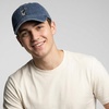 image:imageDALIX Moon Mission USA Flag Embroidered Dad Hat Adjustable Cotton Baseball Cap Americana Hat MensWashed Navy Blue