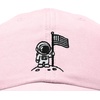 image:imageDALIX Moon Mission USA Flag Embroidered Dad Hat Adjustable Cotton Baseball Cap Americana Hat MensWashed Pink