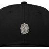 image:imageDALIX Pharaoh Embroidered Adjustable Cotton Twill Dad Hat for MenBlack