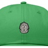 image:imageDALIX Pharaoh Embroidered Adjustable Cotton Twill Dad Hat for MenKelly Green