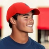image:imageDALIX Pharaoh Embroidered Adjustable Cotton Twill Dad Hat for MenRed