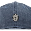 image:imageDALIX Pharaoh Embroidered Adjustable Cotton Twill Dad Hat for MenWashed Navy Blue