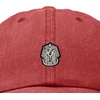 image:imageDALIX Pharaoh Embroidered Adjustable Cotton Twill Dad Hat for MenWashed Red