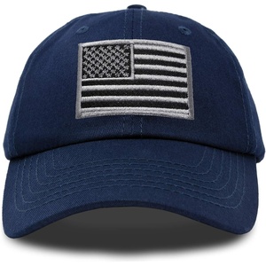 image:imageDALIX American Flag Hat Premium USA Baseball CapBlackGray  Navy Blue