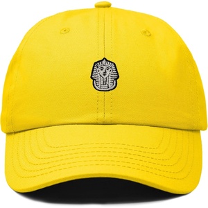 image:imageDALIX Pharaoh Embroidered Adjustable Cotton Twill Dad Hat for MenGold