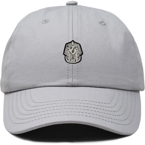 image:imageDALIX Pharaoh Embroidered Adjustable Cotton Twill Dad Hat for MenGray