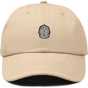 image:imageDALIX Pharaoh Embroidered Adjustable Cotton Twill Dad Hat for MenKhaki