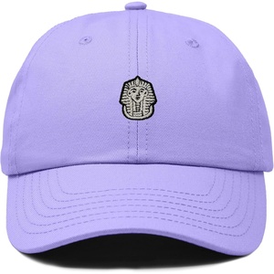 image:imageDALIX Pharaoh Embroidered Adjustable Cotton Twill Dad Hat for MenLavender